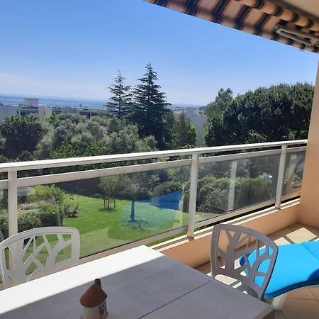 T2 Avec Magnifique Vue Mer, Piscine, Clim, Parking Apartment อองทีบส์ ภายนอก รูปภาพ